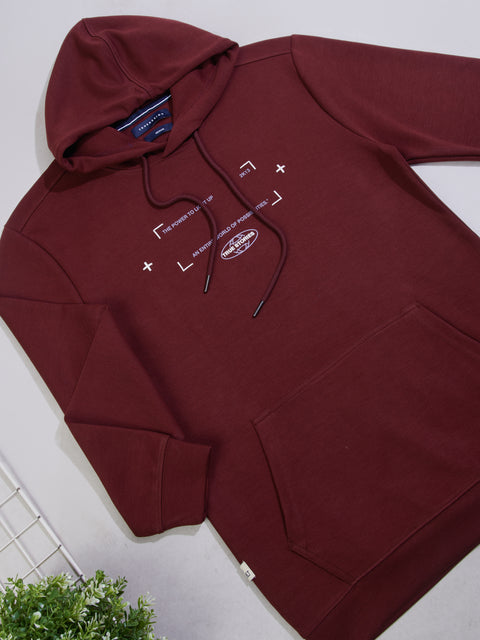 Buy Truedesign Fomo Hoodies Bordeaux Wine Online