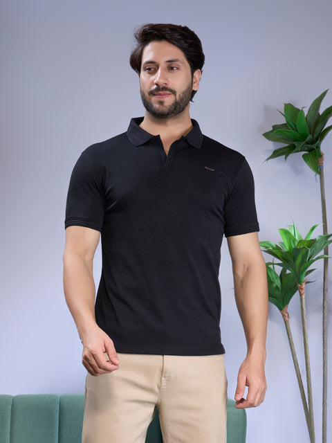 Buy Harris Polo Tshirt Jade Black Truedesign