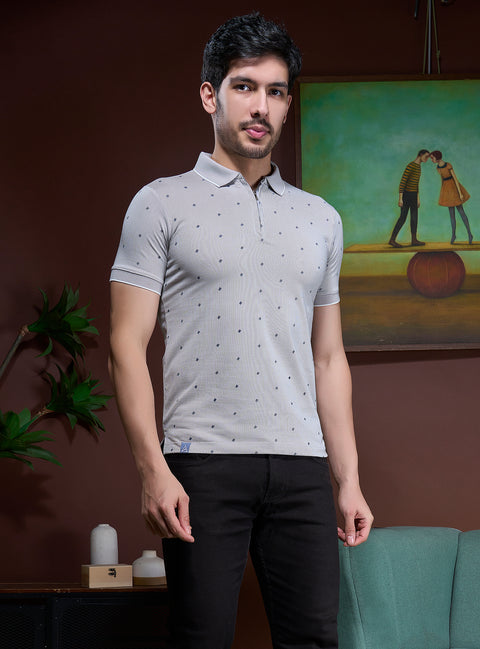 Buy Havard Polo Tshirt AOP Nickel Grey Truedesign 