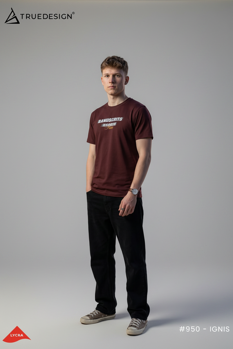 Buy Truedesign Ignis Round Neck Tshirt Bistre Brown Online