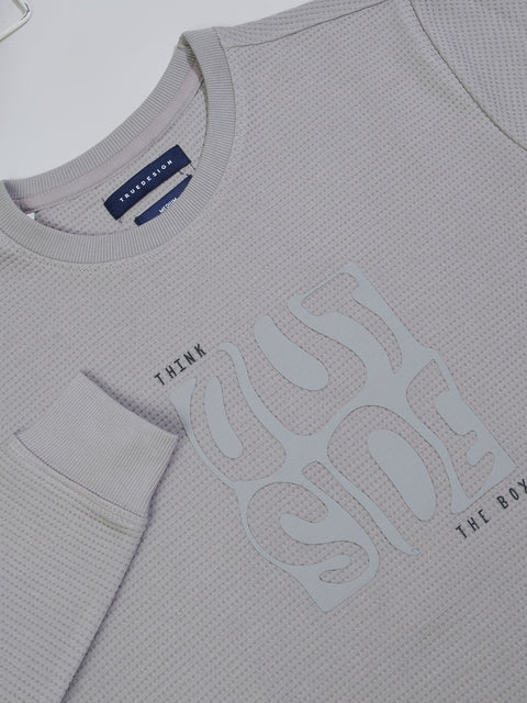 Buy Truedesign Irish Sweatshirt Coin Grey Online