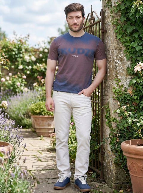 Buy Truedesign Java Round Neck Tshirt Admiral Blue Online