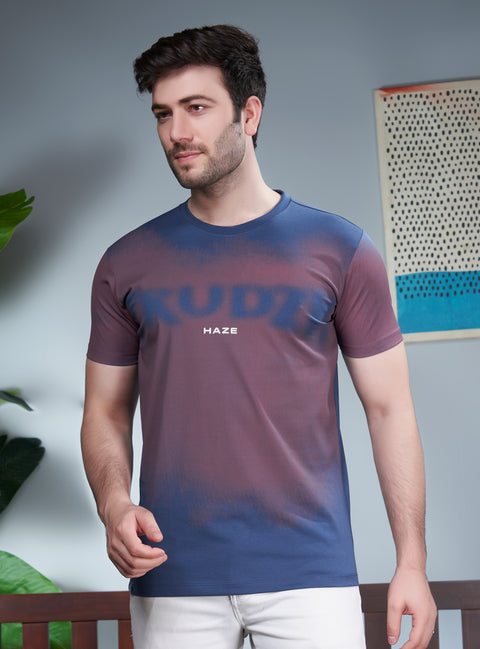 Buy Truedesign Java Round Neck Tshirt Admiral Blue Online