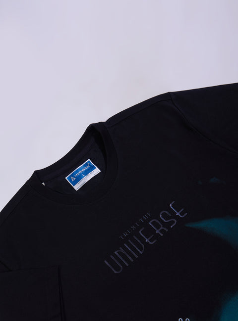 Buy Truedesign Java Round Neck Tshirt Eerie Black Online