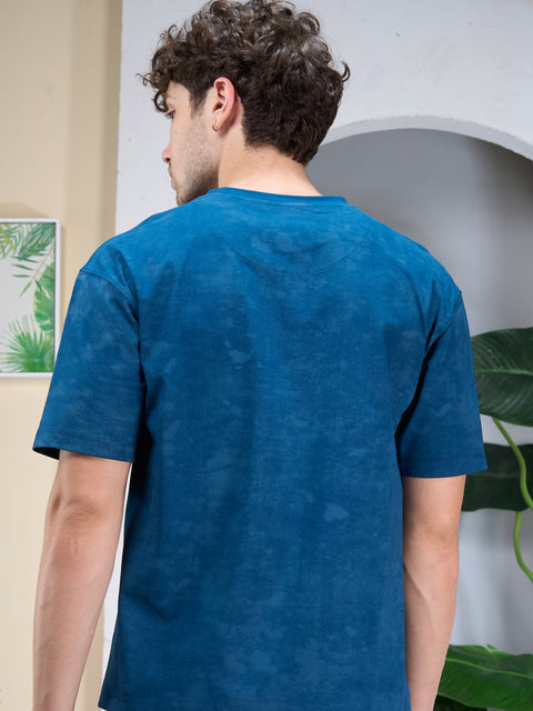 Buy Truedesign Kato Half Sleeve Tees Indigo Blue Online