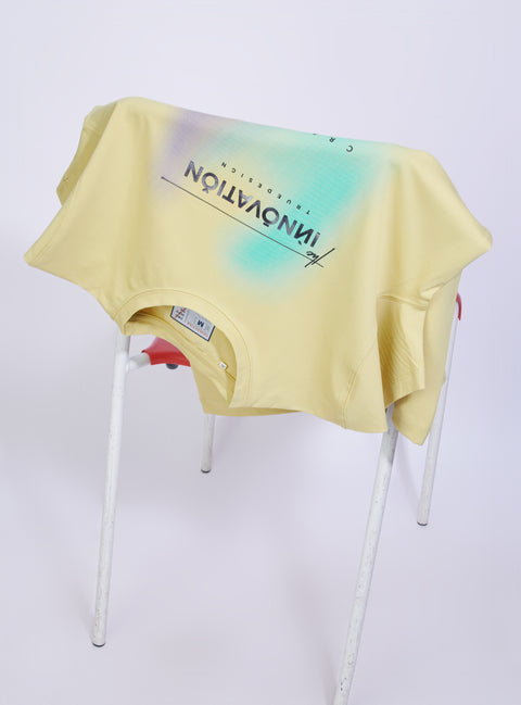 Buy Truedesign Kyoto Half Sleeve Tees Pale Gold Online