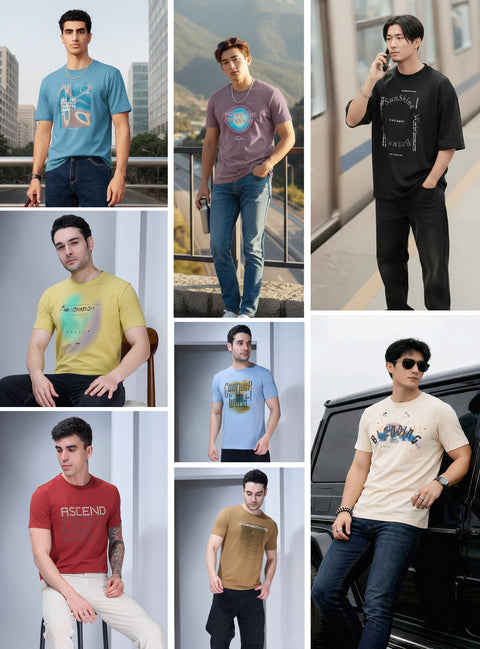 Buy Truedesign Kyoto Half Sleeve Tees Online