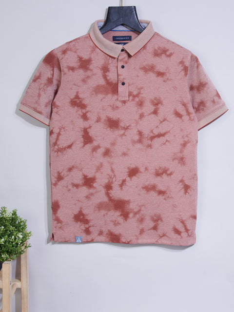 Buy Macro Polo Tshirt AOP Rusty Brown Truedesign