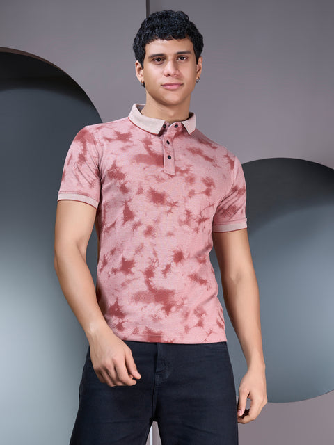 Buy Macro Polo Tshirt AOP Rusty Brown Truedesign