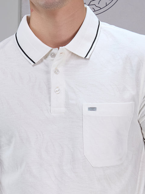 Buy Marble Polo Tshirt Soild Soild White Truedesign