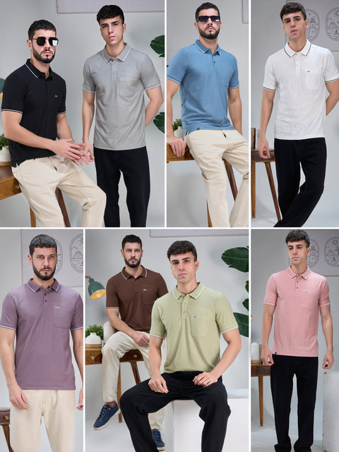 Buy Truedesign Marble Polo T- shirt Online