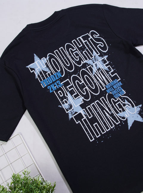 Buy Truedesign Mars Half Sleeve Tees Eerie Black Online