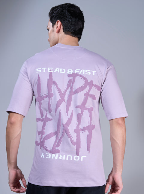 Buy Truedesign Mars Half Sleeve Tees Pale Lilac Online