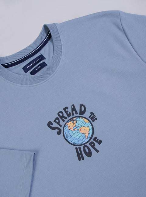 Buy Truedesign Mars Half Sleeve Tees Silver Grey Online