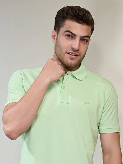 Buy Matrix Polo Tshirt Neo Mint Truedesign
