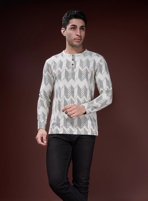 Buy Truedesign Mercury Sweatshirt Beige & Green Online