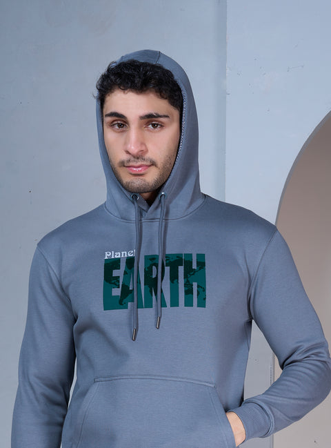 Buy Truedesign Merino Hoodies Blueish Grey Online