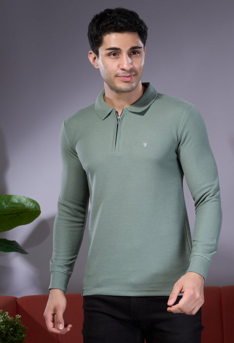 Buy Milan Soild Polo Swamp Green Truedesign