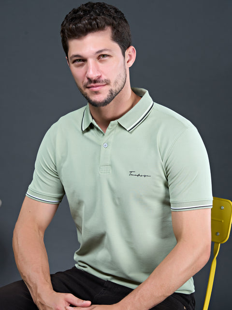Buy Muse Polo Tshirt Laurel Green Truedesign