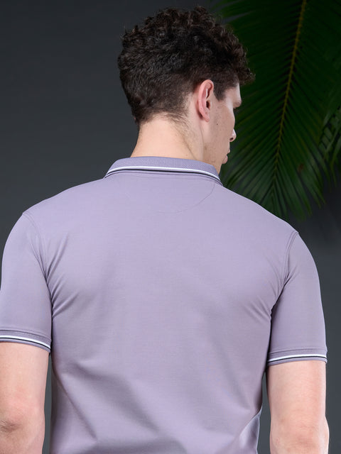 Buy Muse Polo Tshirt Pale Purple Truedesign