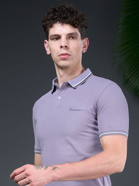 Buy Muse Polo Tshirt Pale Purple Truedesign