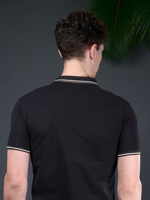 Buy Muse Polo Tshirt Pitch Black Truedesign