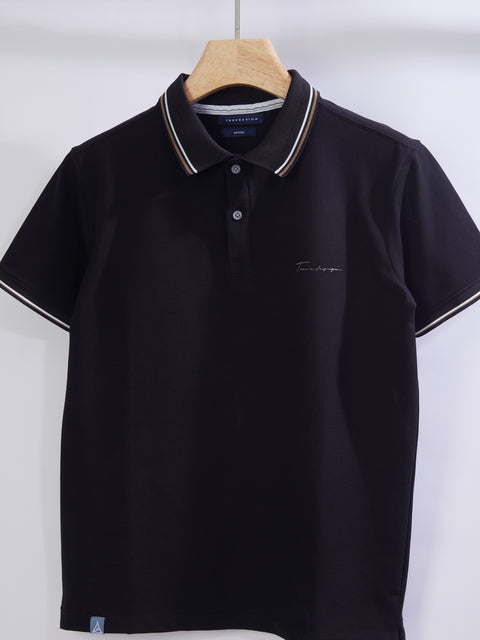 Buy Muse Polo Tshirt Pitch Black Truedesign