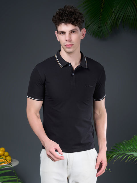 Buy Muse Polo Tshirt Pitch Black Truedesign