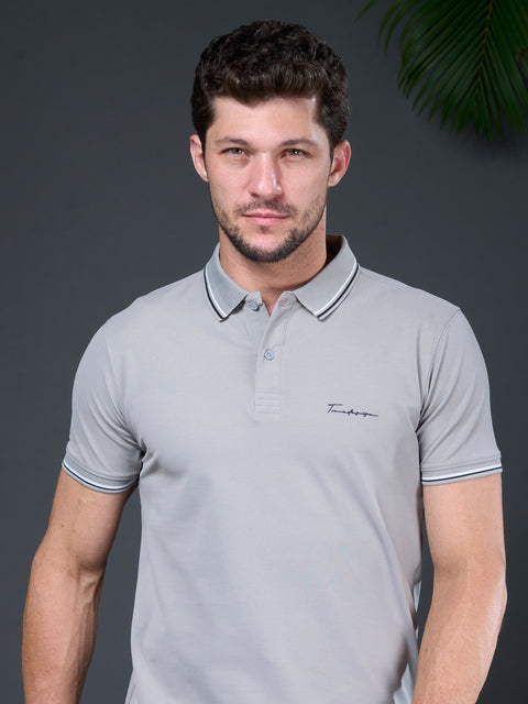 Buy Muse Polo Tshirt Spanish Grey Truedesign