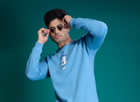 Buy Truedesign Neutron Sweatshirt Sky Blue Online