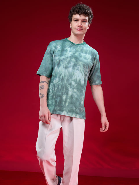 Buy Truedesign Oak Half Sleeve Tees Green Online