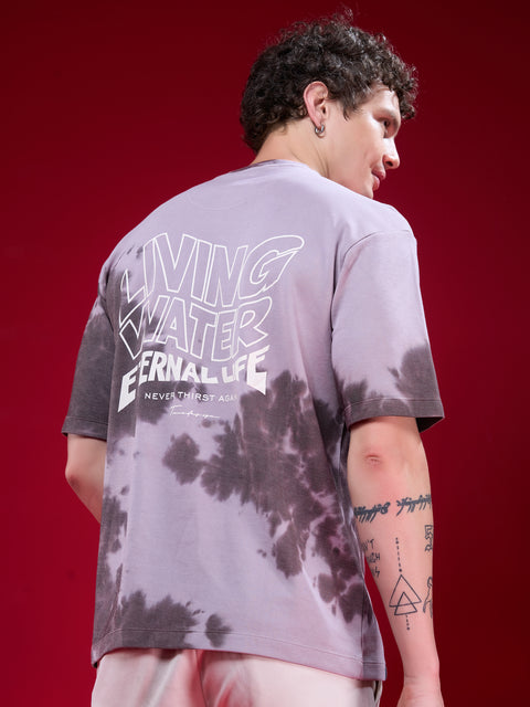 Buy Truedesign Oak Half Sleeve Tees Purple Online