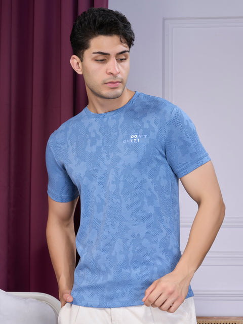 Buy Truedesign Oslo Round Neck Tshirt Steel Bird Online