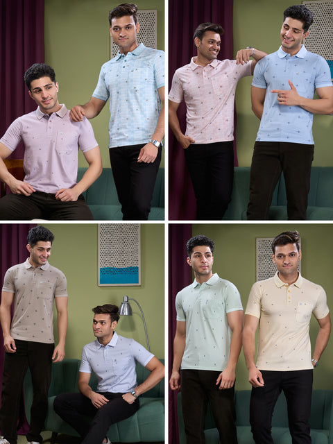 Buy Truedesign Oxford Polo T- shirt Online