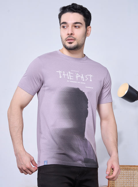 Buy Truedesign Paradise Half Sleeve Tees Pale Lilac Online