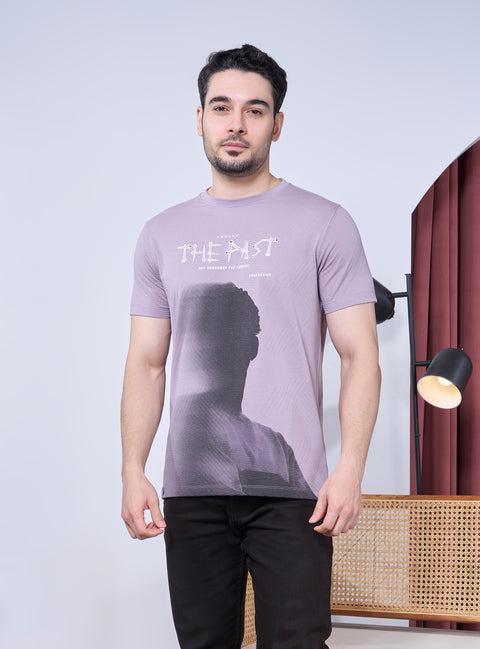 Buy Truedesign Paradise Half Sleeve Tees Pale Lilac Online
