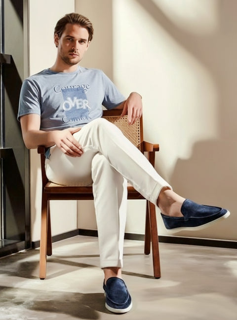 Buy Truedesign Paradise Half Sleeve Tees Silver Grey Online