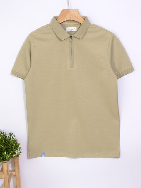 Buy Quartz Soild Polo Tshirt Pale Green Truedesign