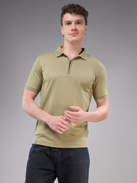 Buy Quartz Soild Polo Tshirt Pale Green Truedesign