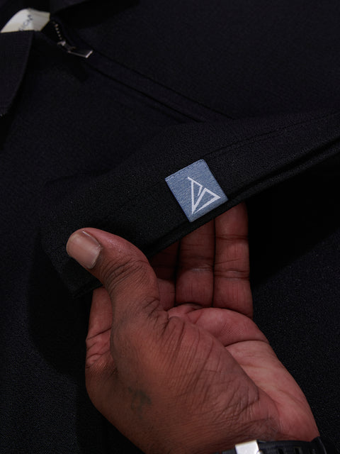 Buy Quartz Soild Polo Tshirt Raven Black Truedesign