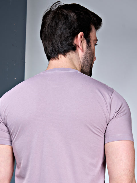 Buy Truedesign Ravel Half Sleeve Tees Thistle Purple Online