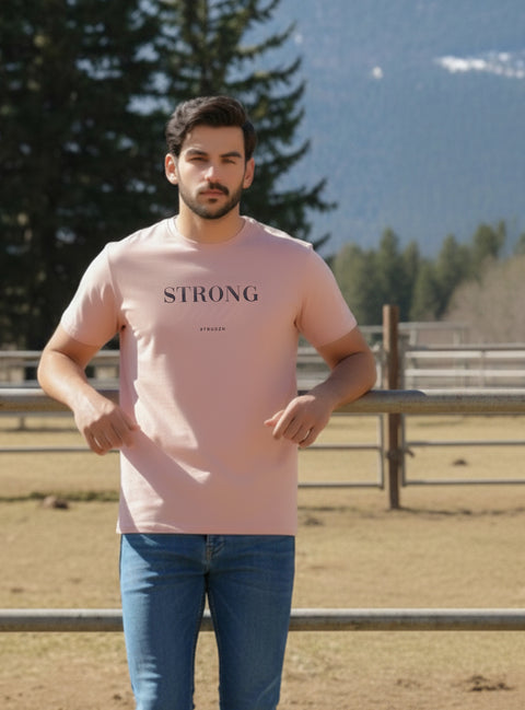 Buy Truedesign Regal Half Sleeve Tees Misty Pink Online