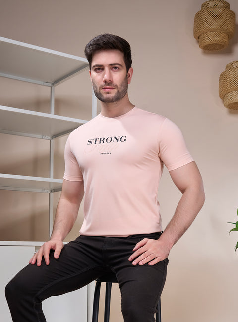 Buy Truedesign Regal Half Sleeve Tees Misty Pink Online