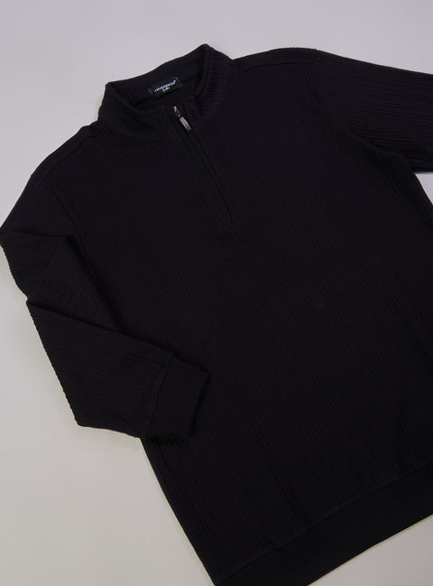 Buy Truedesign Ruffles Sweatshirt Asph alt Black Online