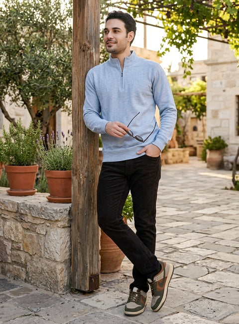 Buy Truedesign Ruffles Sweatshirt Colombian Blue Online