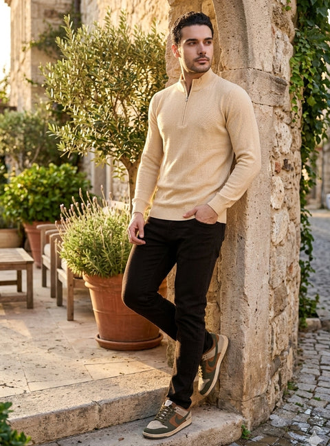 Buy Truedesign Ruffles Sweatshirt Cosmic Beige Online