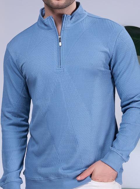 Buy Truedesign Ruffles Sweatshirt Queen Blue Online