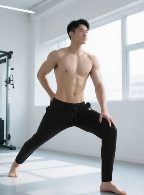 Buy Truedesign Smart Soild Track Pant Eerie Black Online