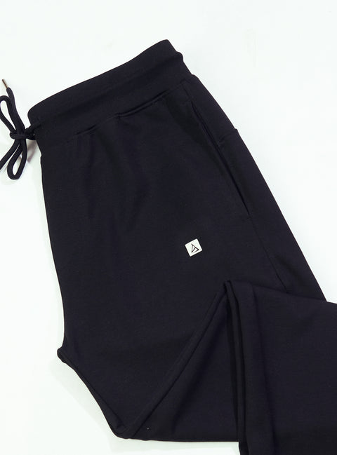 Buy Truedesign Smart Soild Track Pant Eerie Black Online