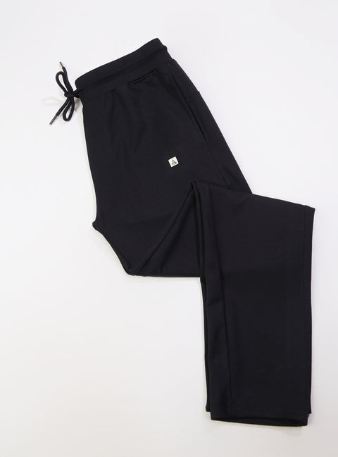 Buy Truedesign Smart Soild Track Pant Eerie Black Online